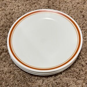 Vintage Corelle dinner plate set. “Cinnamon Chestnut”